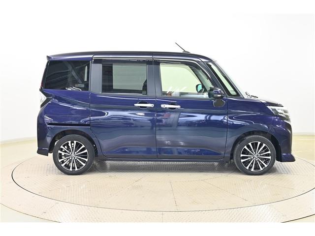 ルーミー カスタムＧ－Ｔ　助手席エアバック　両側オートスライドドア　スマートキープッシュスタート　ＬＥＤライト　１オーナー　横滑り防止機能　クルコン　点検記録簿　ＥＴＣ付　アルミホイール　キーレス　ＤＶＤ　ナビ＆ＴＶ　ＡＢＳ（4枚目）