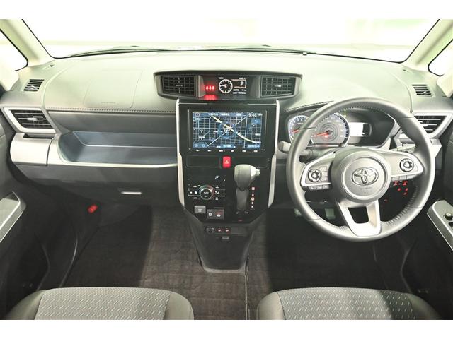 ルーミー カスタムＧ－Ｔ　助手席エアバック　両側オートスライドドア　スマートキープッシュスタート　ＬＥＤライト　１オーナー　横滑り防止機能　クルコン　点検記録簿　ＥＴＣ付　アルミホイール　キーレス　ＤＶＤ　ナビ＆ＴＶ　ＡＢＳ（6枚目）