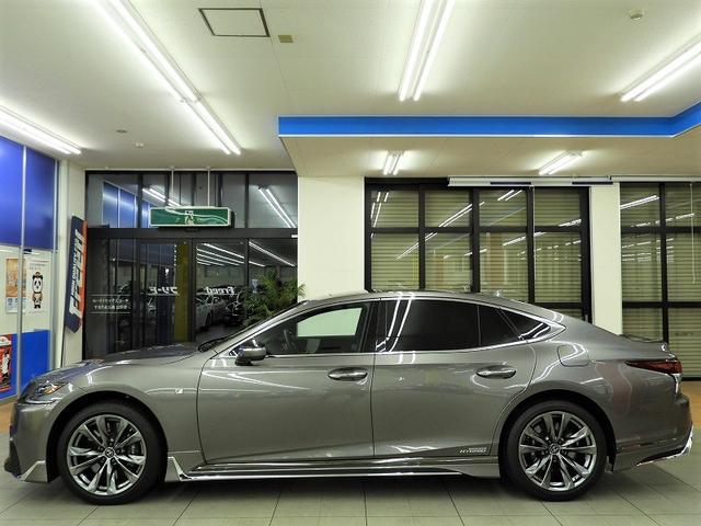 LS500h Fスポーツ モデリスタエアロSR純正SDナビTVパノラミックビュー本革シート&シートヒーター純正20AWレーダークルーズ&プリクラッシュLEDヘッド(25枚目)