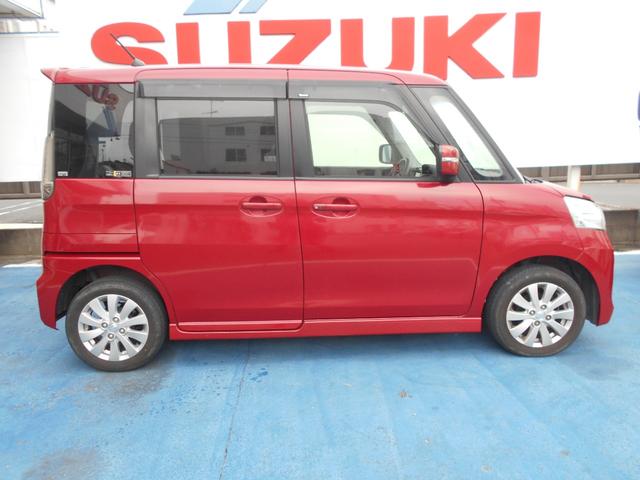 スペーシアカスタム XS 両側スライドドア片側電動ドア スマートフォン連動ナビ ステアリングスイッチ バックモニター ETC HIDヘッドライト 純正フォグランプ 純正アルミホイール オートエアコン キーレスプッシュスタート(7枚目)