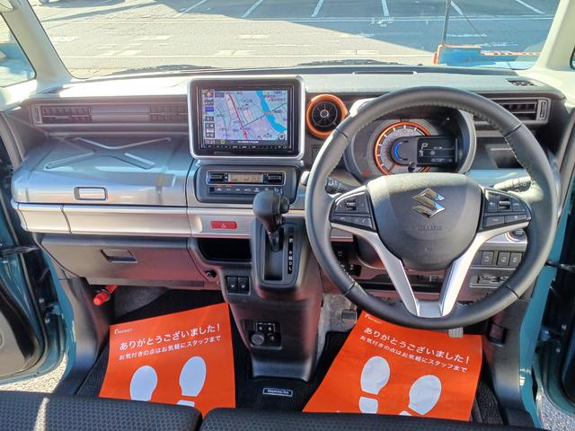 スペーシアギア ハイブリッドＸＺ　両側電動スライドドア　全方位カメラ付ナビ＆ＴＶ　ステアリングスイッチ　前後ドライブレコーダー　ビルトインＥＴＣ　シートヒーター　スリムサーキュレーター　パーソナルテーブル　ロールサンシェード（23枚目）