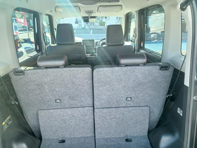 スペーシアカスタム ハイブリッドＸＳ　両側電動スライドドア　ナビ＆ＴＶ　バックモニター　ステアリングスイッチ　フロントドライブレコーダー　ビルトインＥＴＣ　シートヒーター　スリムサーキュレーター　パーソナルテーブル　ロールサンシェード（18枚目）