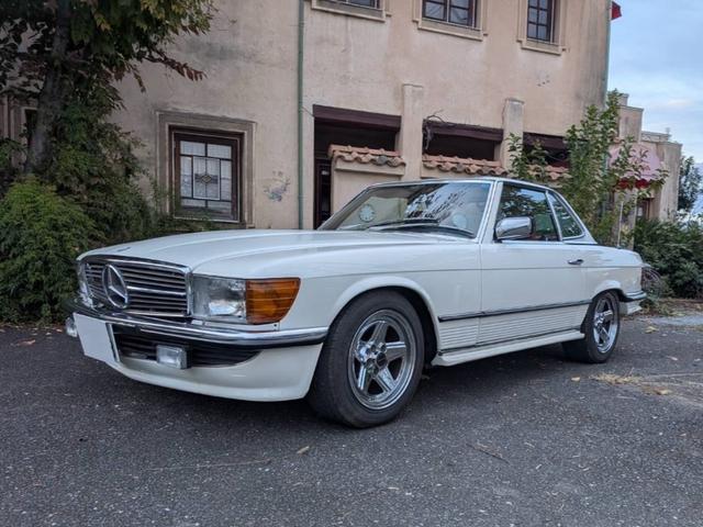 SL 500SL 左ハンドル 赤革シート シートヒーター キーレス ETC ウッドパネル メッキミラー(2枚目)