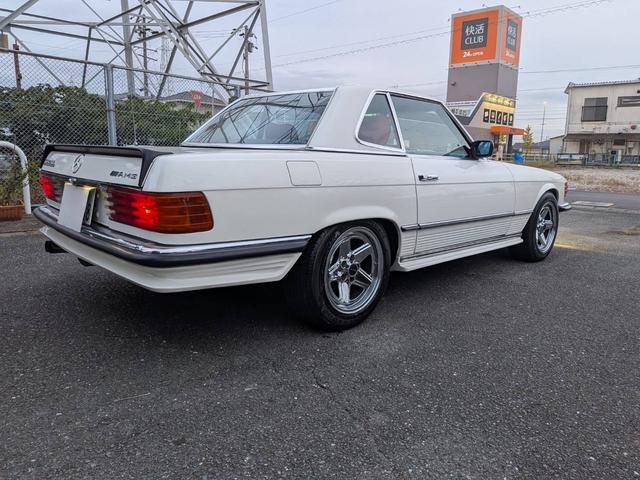 SL 500SL 左ハンドル 赤革シート シートヒーター キーレス ETC ウッドパネル メッキミラー(14枚目)