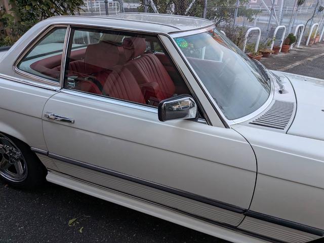 SL 500SL 左ハンドル 赤革シート シートヒーター キーレス ETC ウッドパネル メッキミラー(19枚目)