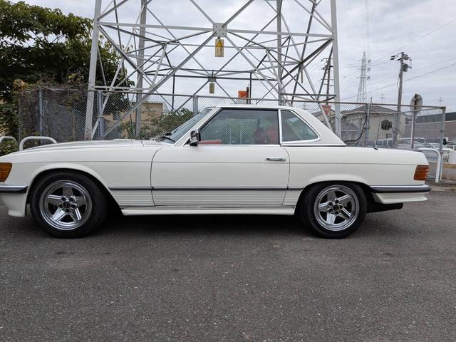 SL 500SL 左ハンドル 赤革シート シートヒーター キーレス ETC ウッドパネル メッキミラー(59枚目)