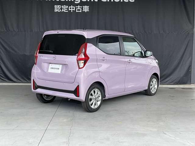 デイズ Ｘ　雹害車／オーディオレス仕様・１４インチアルミホイール・タッチパネル式オートエアコン・プッシュ式エンジンスターター・バックビューモニター・インテリジェント　オートライトシステム（2枚目）
