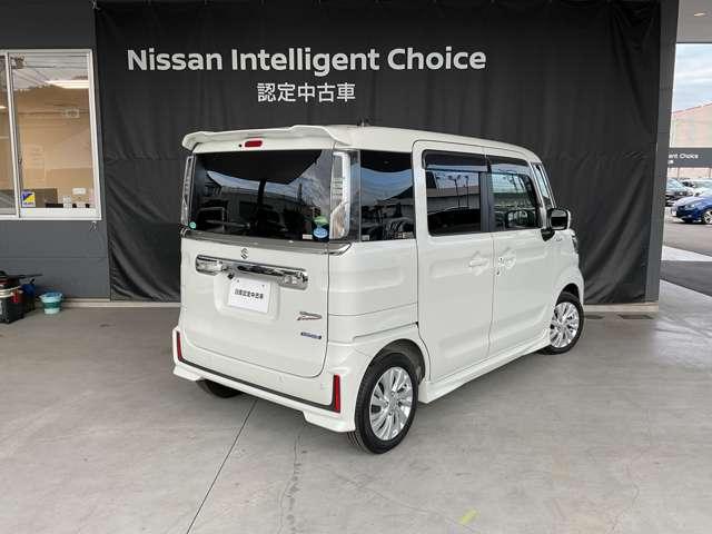 スペーシアカスタム ハイブリッドGS 660 カスタム ハイブリッド GS ナビゲーション バックカメラ 助手席側オ-トスライドドア LEDヘッドライト フォグランプ スマートキー(2枚目)
