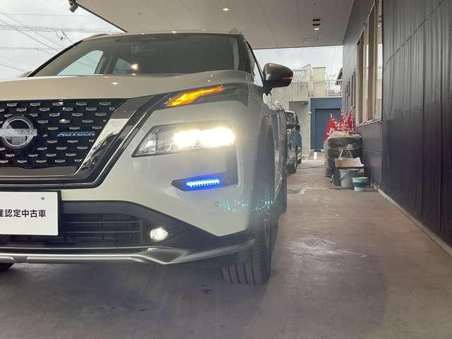 エクストレイル オーテック アドバンスドパッケージ e-4ORCE 雹害車/ニッサンコネクトナビゲーションシステム・SOSコール・インテリジェントルームミラー・アラウンドビューモニター・プロパイロット・左右後席温度調整独立制御エアコン・ワイヤレス充電器・ETC車載器(66枚目)