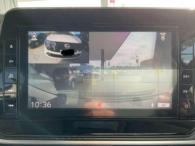 ノート 　純正メモリーナビ・ナビ取付パッケージ・アラモニ・ルームミラー・ＢＳＷ・ＢＳＩ・ＲＣＴＡ・リモコンドアミラー・インテリキー・ＬＥＤヘッドランプ・アダプティブＬＥＤヘッドライトシステム・ＬＥＤフォグランプ（13枚目）