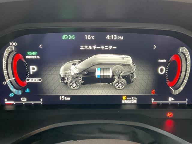 エクストレイル Ｇ　ｅ－４ＯＲＣＥ　雹害車／ＮＣナビ・ＥＴＣ２．０・ワイヤレス充電器・プロパイロット・ＳＯＳコール・　ＢＳＩ（後側方衝突防止支援システム）・ＢＳＷ（後側方車両検知警報）・ＲＣＴＡ（後退時車両検知警報）・アンビエントライト（8枚目）