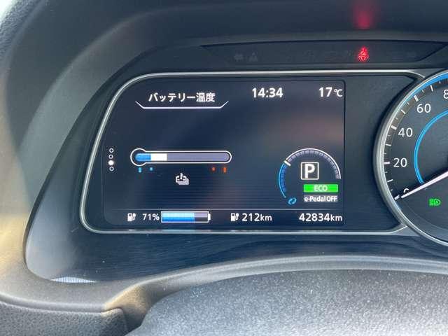 リーフ Ｘ　メーカーオプションナビ・１６インチアルミ・アラウンドビューモニター・前席シートヒーター・オートスピードコントロール・ＥＴＣ・社外製ドラレコ（Ｆ＆Ｒ）・セキュリティ＆セーフティーパックスタンダード（30枚目）