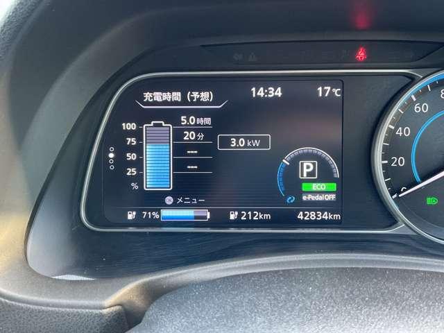 リーフ Ｘ　メーカーオプションナビ・１６インチアルミ・アラウンドビューモニター・前席シートヒーター・オートスピードコントロール・ＥＴＣ・社外製ドラレコ（Ｆ＆Ｒ）・セキュリティ＆セーフティーパックスタンダード（31枚目）