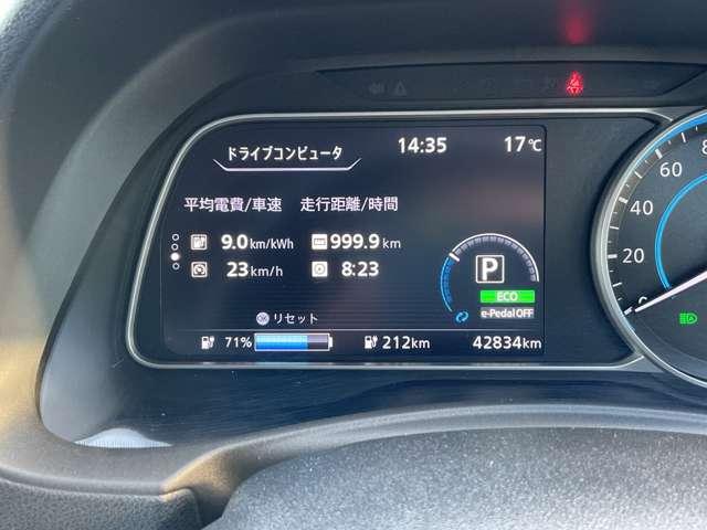 リーフ Ｘ　メーカーオプションナビ・１６インチアルミ・アラウンドビューモニター・前席シートヒーター・オートスピードコントロール・ＥＴＣ・社外製ドラレコ（Ｆ＆Ｒ）・セキュリティ＆セーフティーパックスタンダード（32枚目）