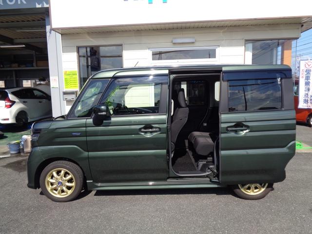 スペーシアカスタム ハイブリッドGS 自社ユーザー様直接仕入 1オーナー ナビ フルセグTV Bluetooth バックカメラ ミニライトAW ビルトインETC 前後ドラレコ  純正マット サイドバイザー 新車保証(8枚目)