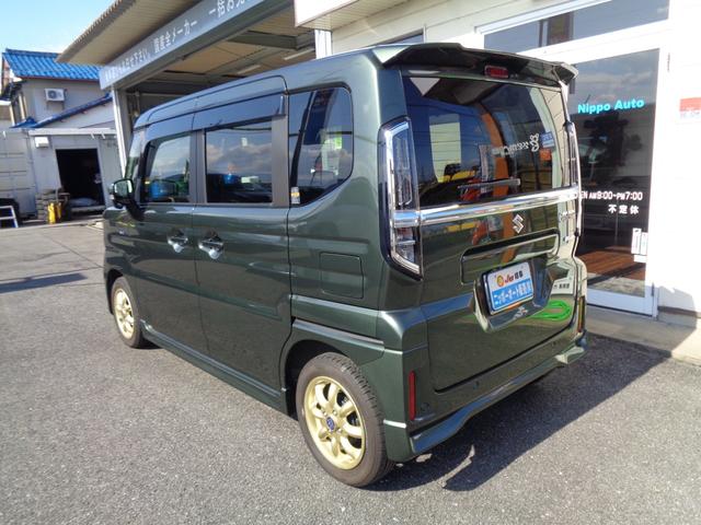 スペーシアカスタム ハイブリッドGS 自社ユーザー様直接仕入 1オーナー ナビ フルセグTV Bluetooth バックカメラ ミニライトAW ビルトインETC 前後ドラレコ  純正マット サイドバイザー 新車保証(9枚目)