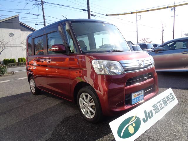 タント G SA 8インチ純正SDナビ フルセグTV バックカメラ CD DVD Bluetooth ラジオ ETC 両側電動スライドドア スマートキー レーダーブレーキ 車検整備2年付 取説保証書(3枚目)