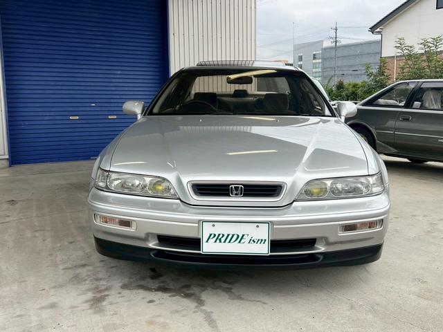 レジェンドクーペ β　フルノーマル車　パワーシート　オートエアコン　電動サンルーフ　チルド機能付き　メモリーシート　キーレス　ＳＯＮＹコンポ　後期モデル　ＥＴＣ　トランクスポイラー　オートアンテナ　イージークローザードア（2枚目）