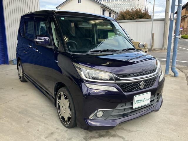 ソリオバンディット Fリミテッド ワンオーナー 禁煙車 カロッツェリア8インチナビ フルセグTV CD DVD バックモニター 両側ワンタッチパワースライドドア LEDヘッドライト スマートキー プッシュスタート パーソナルテーブル(4枚目)