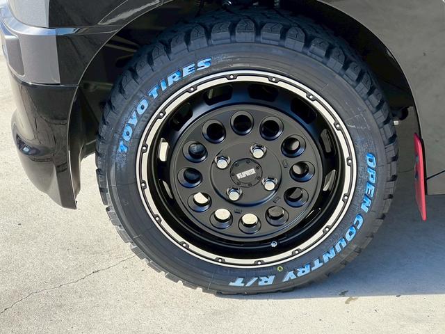 デリカミニ T 新品リフトアップサス(車検対応) 社外マッドブラック15インチアルミ オープンカントリー ホワイトレター グレーツートン クラリオンナビ Bluetooth フルセグTV バックモニター スマートキー(15枚目)