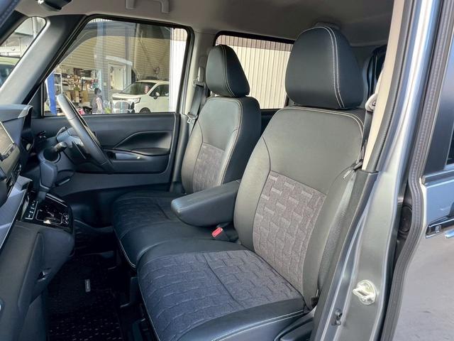 デリカミニ T 新品リフトアップサス(車検対応) 社外マッドブラック15インチアルミ オープンカントリー ホワイトレター グレーツートン クラリオンナビ Bluetooth フルセグTV バックモニター スマートキー(56枚目)