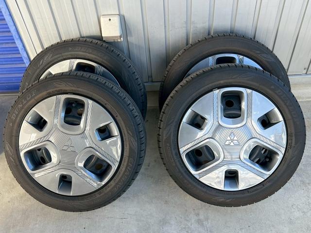 デリカミニ T 新品リフトアップサス(車検対応) 社外マッドブラック15インチアルミ オープンカントリー ホワイトレター グレーツートン クラリオンナビ Bluetooth フルセグTV バックモニター スマートキー(57枚目)