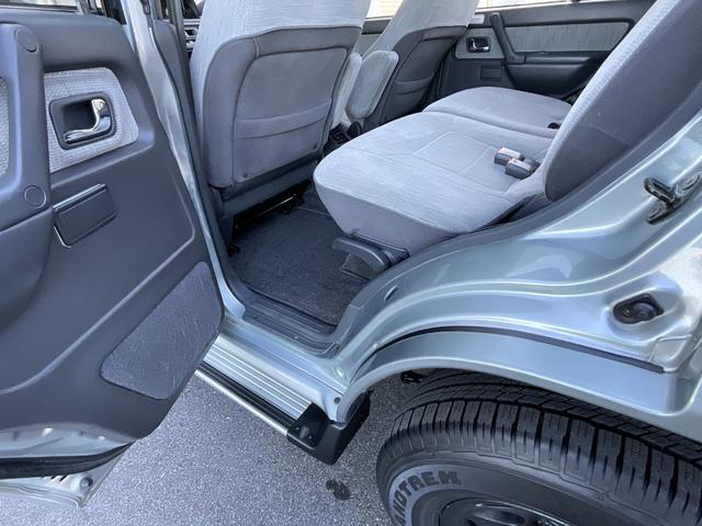 左後部座席ステップ！