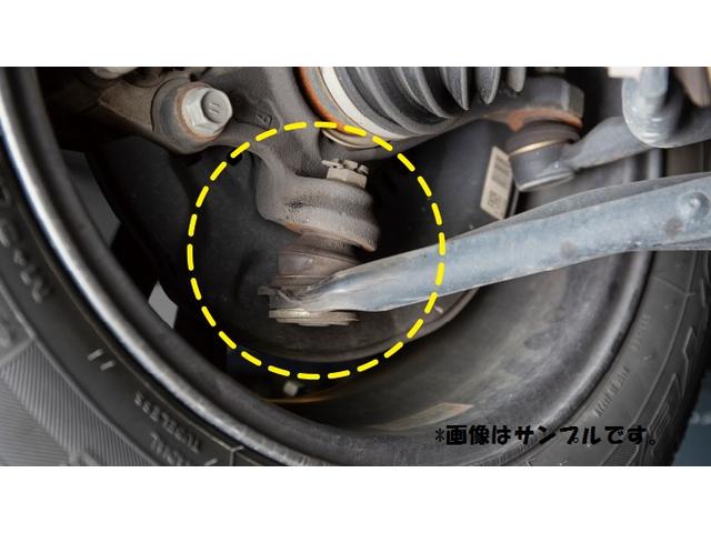 点検の結果、ロアボールジョイントブーツが磨耗しておりましたら新品に交換します!