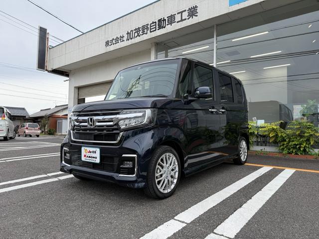 N-BOXカスタム Lターボ ホンダセンシング 両側パワスラ LEDヘッド ナビTV Bluetooth Bカメラ ハーフレザーシート Sヒーター  ETC ドラレコ 禁煙(6枚目)