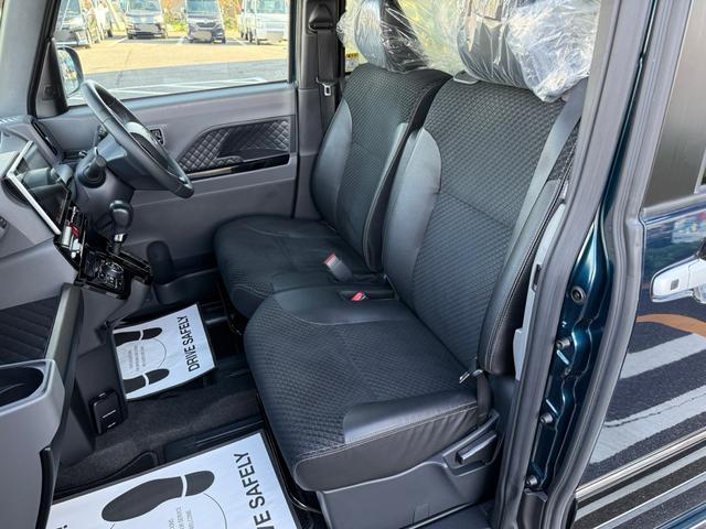 シフォン カスタムＲＳ　スマートアシスト　両側パワスラ　ＬＥＤヘッド　パノラマモニター付き９インチナビＴＶ　Ｂｌｕｅｔｏｏｔｈ　シートヒーター　ハーフレザーシート　ＥＴＣ　　前後ドラレコ　禁煙（9枚目）