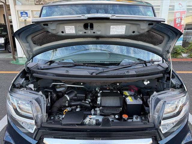 シフォン カスタムＲＳ　スマートアシスト　両側パワスラ　ＬＥＤヘッド　パノラマモニター付き９インチナビＴＶ　Ｂｌｕｅｔｏｏｔｈ　シートヒーター　ハーフレザーシート　ＥＴＣ　　前後ドラレコ　禁煙（35枚目）