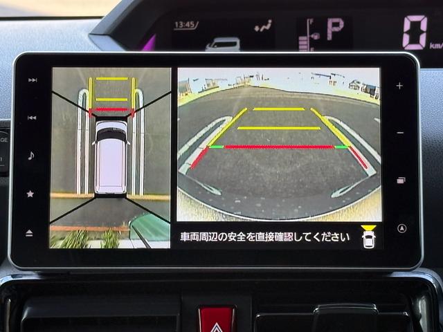 シフォン カスタムＲＳ　スマートアシスト　両側パワスラ　ＬＥＤヘッド　パノラマモニター付き９インチナビＴＶ　Ｂｌｕｅｔｏｏｔｈ　シートヒーター　ハーフレザーシート　ＥＴＣ　　前後ドラレコ　禁煙（45枚目）