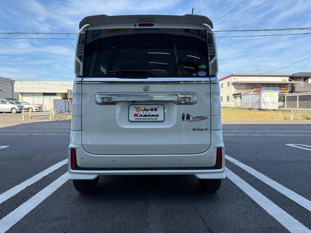 スペーシアカスタム ハイブリッドＸＳターボ　デュアルカメラブレーキサポート　両側パワスラ　　純正ＬＥＤヘッド　　純正８インチナビＴＶ　Ｂｌｕｅｔｏｏｔｈ　Ｂカメラ　前後ドラレコ　シートヒーター　ＥＴＣ　禁煙（5枚目）