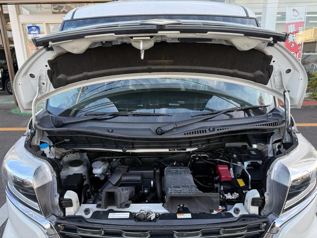 スペーシアカスタム ハイブリッドＸＳターボ　デュアルカメラブレーキサポート　両側パワスラ　　純正ＬＥＤヘッド　　純正８インチナビＴＶ　Ｂｌｕｅｔｏｏｔｈ　Ｂカメラ　前後ドラレコ　シートヒーター　ＥＴＣ　禁煙（39枚目）