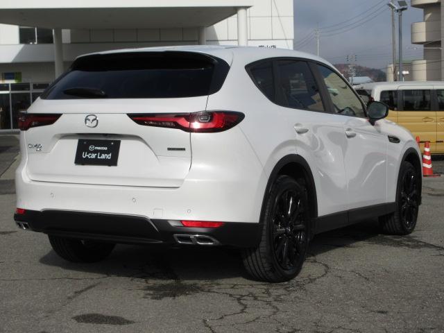 ＣＸ－６０ ＸＤ　ＳＰ　衝突被害軽減システム　アダプティブクルーズコントロール　全周囲カメラ　オートマチックハイビーム　４ＷＤ　シートヒーター　オートライト　ＬＥＤヘッドランプ　Ｂｌｕｅｔｏｏｔｈ　展示・試乗車　ディーゼル（2枚目）