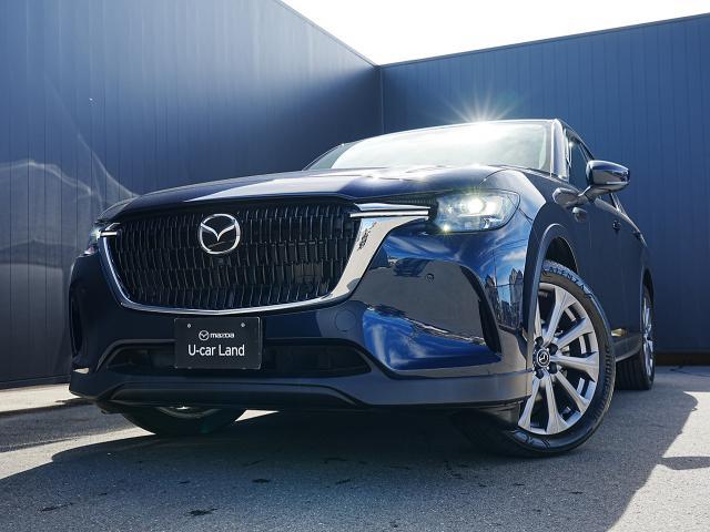 CX-60 XD エクスクルーシブモード 衝突被害軽減システム アダプティブクルーズコントロール 全周囲カメラ オートマチックハイビーム サンルーフ 革シート 電動シート シートヒーター バックカメラ オートライト LEDヘッドランプ ETC(18枚目)