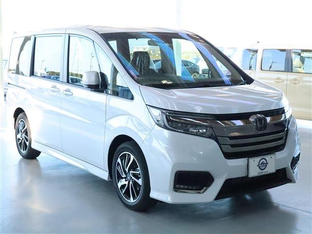 ホンダ ステップワゴンスパーダ スパーダ クールスピリット ホンダセンシング 登録済未使用車 ターボ １７インチアルミ レザーコンビシート 両側パワースライドドア 2 8万円 令和3年 21年 愛知県 中古車 価格 Com