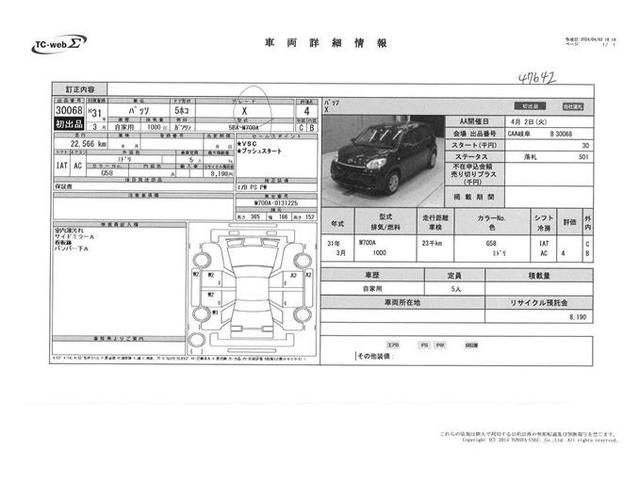 トヨタ パッソ