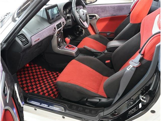 コペン セロ　Ｓ　エアロパーツ（Ｆ・Ｓ・トランクスポイラー）　ＴＥＩＮ車高調ダンパー　ＬＥＤヘッドライト　シートヒーター　スマートキー　メモリーナビ　フルセグＴＶ　バックカメラ（15枚目）