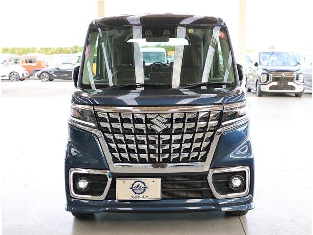 スペーシアカスタム ハイブリッドＸＳ　衝突被害軽減ブレーキ　後退時ブレーキサポート　ＬＥＤヘッドライト　両側パワースライドドア　アダプティブクルーズコントロール　シートヒーター　スマートキー　８型ワイドナビ　バックカメラ　ＥＴＣ（22枚目）