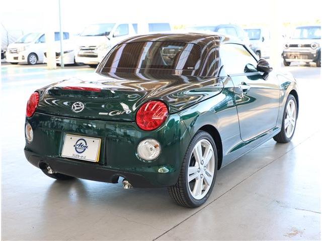 コペン セロ 純正オプション(ウッド調インパネパネル+ウッド調シフトノブ) LEDヘッドライト シートヒーター スマートキー スマートホンリンクAVメインユニット ETC(6枚目)