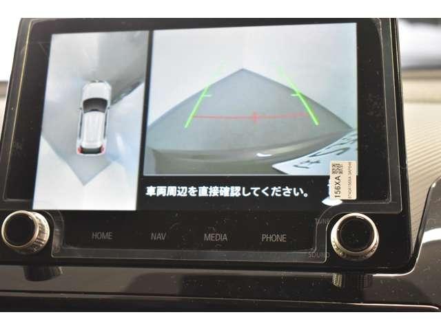 Ｇ　登録済未使用車　スマホ連携ナビ　ＴＶ　シ－トヒ－タ－　パワーバックドア　助手席エアバッグ　リヤビューカメラ　全周囲カメラ　ミュージックプレイヤー接続可　ＬＥＤヘッドランプ　スマートキー　Ｉストップ(8枚目)