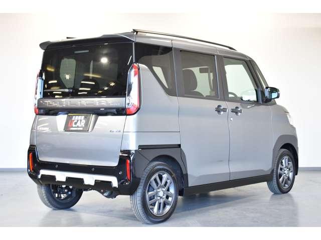 デリカミニ Ｔ　プレミアム　弊社社有車　Ｍナビ　ＴＶ　マイパイロット　衝突軽減装置　ターボエンジン　ナビＴＶ　寒冷地　パワステ　フルタイム４ＷＤ　エアバッグ　ＬＥＤヘッド　ＥＳＣ　サイドカメラ　クルコン　インテリキー　キーフリー（2枚目）