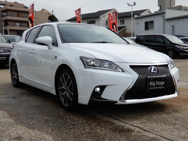 ＣＴ ＣＴ２００ｈ　Ｆスポーツ　ルーフブラック・ムーンルーフ・ＬＥＤヘッドランプ・スピンドルグリル・黒革シート・前席ヒーター付きパワーシート・ステアリングヒーター・パドルシフト・ＳＤナビ・ＤＴＶ・Ｂｌｕｅｔｈｏｏｔｈ・ＥＴＣ２．０（3枚目）