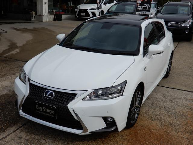 ＣＴ ＣＴ２００ｈ　Ｆスポーツ　ルーフブラック・ムーンルーフ・ＬＥＤヘッドランプ・スピンドルグリル・黒革シート・前席ヒーター付きパワーシート・ステアリングヒーター・パドルシフト・ＳＤナビ・ＤＴＶ・Ｂｌｕｅｔｈｏｏｔｈ・ＥＴＣ２．０（10枚目）