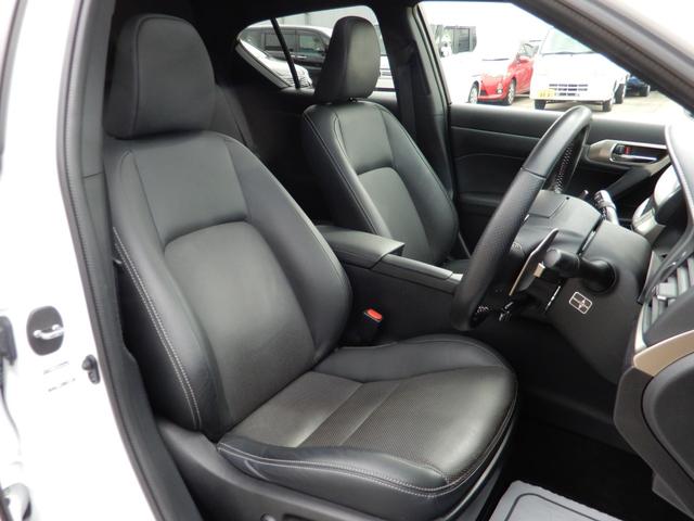 ＣＴ ＣＴ２００ｈ　Ｆスポーツ　ルーフブラック・ムーンルーフ・ＬＥＤヘッドランプ・スピンドルグリル・黒革シート・前席ヒーター付きパワーシート・ステアリングヒーター・パドルシフト・ＳＤナビ・ＤＴＶ・Ｂｌｕｅｔｈｏｏｔｈ・ＥＴＣ２．０（24枚目）