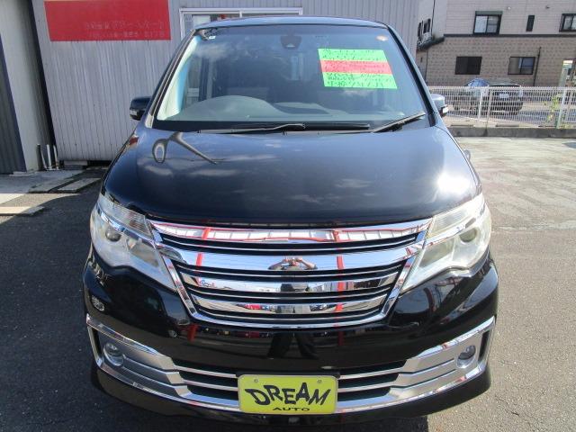 セレナ ライダー Sエディション 1年保証 インテリキー 純正SDナビ フルセグ Bluetooth Bカメラ レーダーB 前後ドラレコ ETC クルーズコントロール 社外アルミ R両側スライド R左パワースライド タイヤ4本新品交換(2枚目)