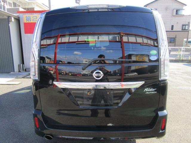 セレナ ライダー Sエディション 1年保証 インテリキー 純正SDナビ フルセグ Bluetooth Bカメラ レーダーB 前後ドラレコ ETC クルーズコントロール 社外アルミ R両側スライド R左パワースライド タイヤ4本新品交換(3枚目)