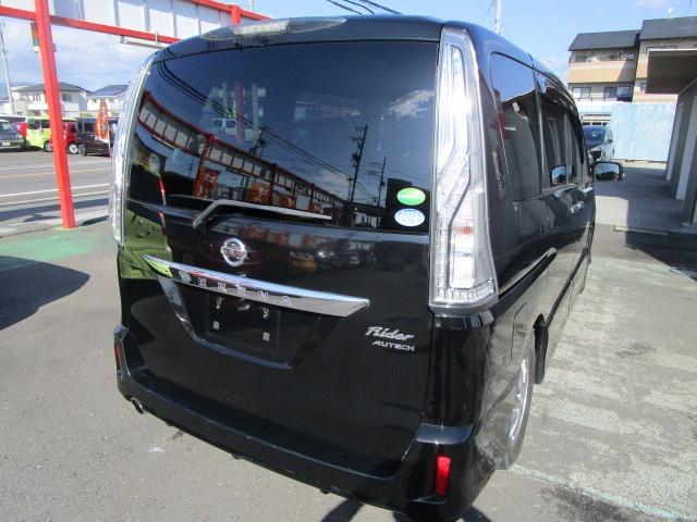 セレナ ライダー Sエディション 1年保証 インテリキー 純正SDナビ フルセグ Bluetooth Bカメラ レーダーB 前後ドラレコ ETC クルーズコントロール 社外アルミ R両側スライド R左パワースライド タイヤ4本新品交換(7枚目)