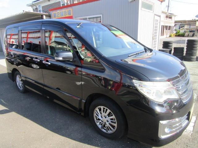 セレナ ライダー Sエディション 1年保証 インテリキー 純正SDナビ フルセグ Bluetooth Bカメラ レーダーB 前後ドラレコ ETC クルーズコントロール 社外アルミ R両側スライド R左パワースライド タイヤ4本新品交換(8枚目)